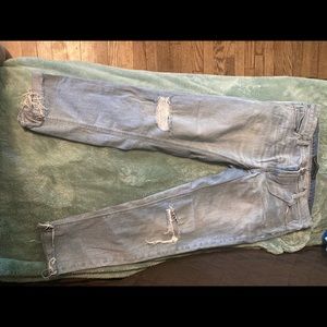 Express jeans girlfriend size 8